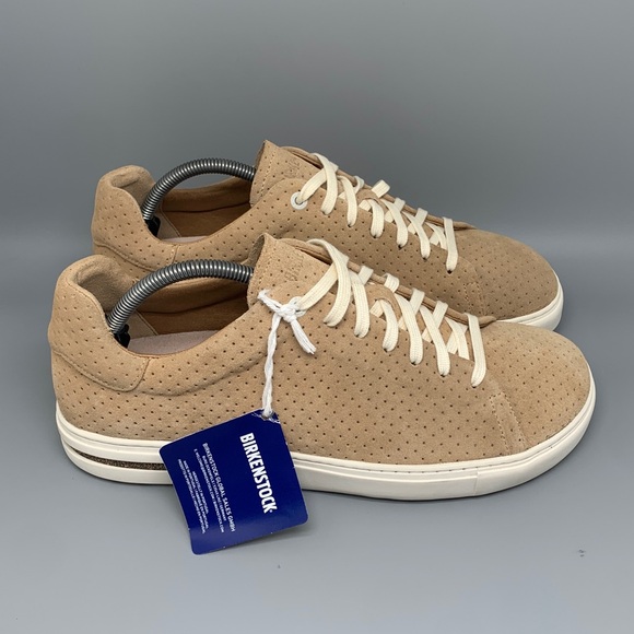 Birkenstock‎ Bend Low Tan Suede Sneakers 205420 Men’s Sz 10